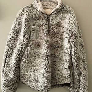 Altar’d State Fuzzy Fleece Zip-Up